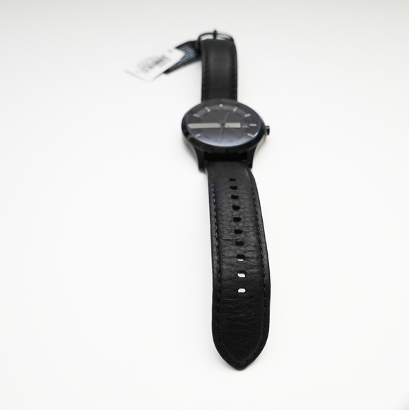 ARMANI EXCHANGE BLACK TEXTURED DIAL WATCH - Picture 6 of 6